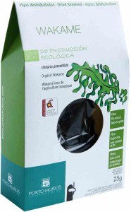 Algi morskie suszone wakame BIO 25 g od PORTO MUINOS