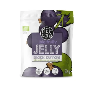 Żelki owocowe czarna porzeczka BIO 50 g od DIET FOOD