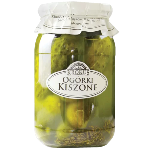 Ogórki kiszone 810 g (450 g) od KROKUS