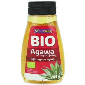 Syrop z agawy jasny BIO 245 g od NATURAVENA
