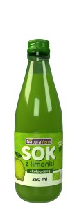Sok z limonki BIO 250 ml od NATURAVENA