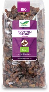 Rodzynki sułtanki bezglutenowe BIO 1 kg - BIO PLANET