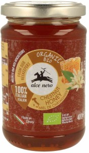 Miód nektarowy kasztanowy BIO 400 g od ALCE NERO