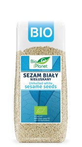 Sezam biały niełuskany BIO 200 g od BIO PLANET