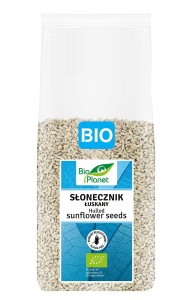 Słonecznik łuskany bezglutenowy BIO 800 g od BIO PLANET