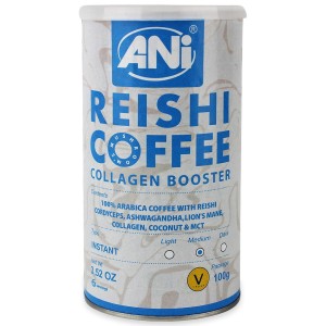 Kawa rozpuszczalna "reishi vegan collagen booster" 100 g od ANI