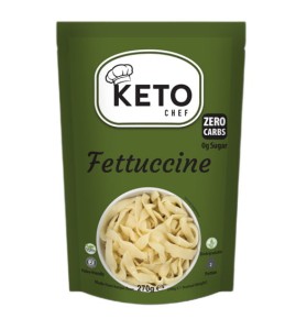 Makaron (konjac) fettuccine bezglutenowy BIO 270 g (200 g) od KETO CHEF