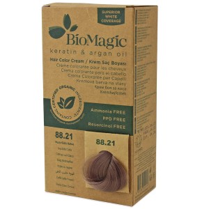 Farba do włosów mroźna kawa z mlekiem (88.21) 250 g od BIOMAGIC
