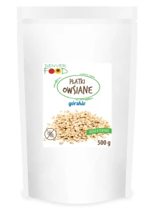 Płatki owsiane górskie bezglutenowe 500 G od DENVER FOOD