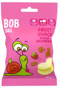 Żelki jabłko malina bez dodatku cukrów bezglutenowa 40 G od BOB SNAIL