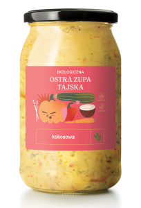 Zupa tajska ostra kokosowa BIO 900 ML od DELIKATNA