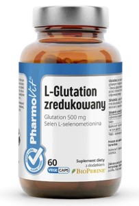 L-glutation zredukowany bezglutenowy 60 kapsułek od PHARMOVIT