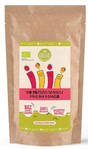 Różdżki smaku mix malina mango (liofilizowane owoce) BIO (10 x 2 g) 20 G od HELPA