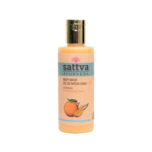 Żel do mycia ciała pomarańczowy 210 ml od SATTVA