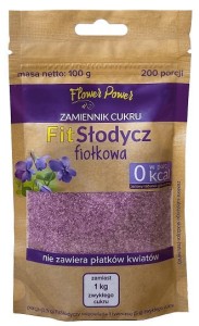 Fit słodycz fiołkowa 100 g od FLOWER POWER