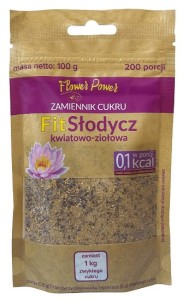 Fit słodycz kwiatowo ziołowa 100 g od FLOWER POWER
