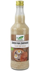 Żurek na zakwasie niepasteryzowany BIO 500 ml od BIO PLANET