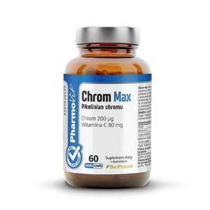 Chrom max bezglutenowy 60 kapsułek od PHARMOVIT