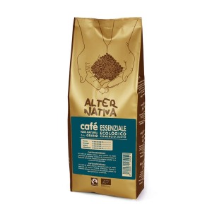 Kawa ziarnista arabica/robusta essenziale FAIR TRADE bezglutenowa BIO 500 g od ALTERNATIVA3