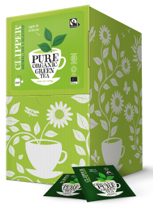 Herbata zielona FAIR TRADE BIO (250 x 2,0 g) 500 g od CLIPPER