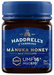 Miód manuka MGO 570+ 250 g od HADDRELL'S OF CAMBRIDGE