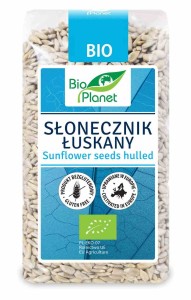 Słonecznik łuskany bezglutenowy BIO 350 g od BIO PLANET