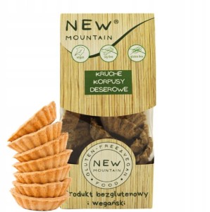 Korpusy deserowe kruche bezglutenowe 200 g od NEW MOUNTAIN