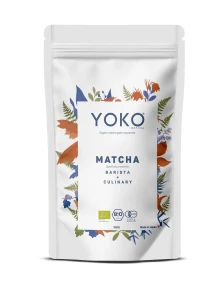 Herbata zielona matcha japońska barista kulinarna bezglutenowa BIO 100 g od YOKO