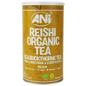 Herbatka rokitnikowa z reishi, lion's mane i cordyceps BIO 70 g od ANI
