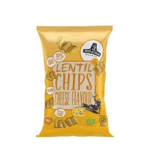 Chipsy z soczewicy o smaku serowym wegańskie bezglutenowe BIO 75 g od JOHN ALTMAN