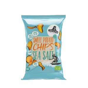 Chipsy z batatów z solą morską bezglutenowe BIO 90 g od JOHN ALTMAN