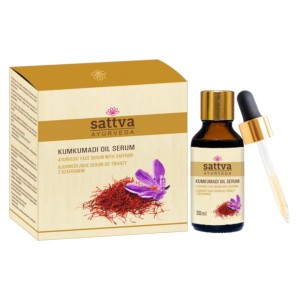 Serum do twarzy z szafranem kumkumadi 30 ml od SATTVA