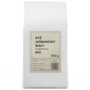 Ryż jaśminowy biały bezglutenowy BIO 800 g od THE PLANET
