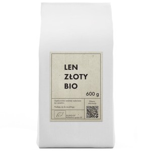 Len złoty (siemię lniane) BIO 600 g od THE PLANET