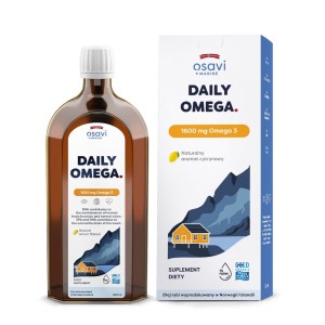 OMEGA 3 (1600 mg) o smaku cytrynowym 500 ml od OSAVI