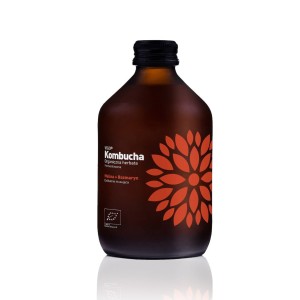 Kombucha z maliną i rozmarynem bezglutenowa BIO 330 ml od VIGO