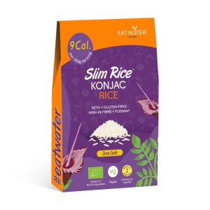 Makaron (konjac) w kształcie ryżu bezglutenowy BIO 270 g (200 g ) od SLIM