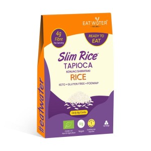 Makaron (z tapioki i konjac) w kształcie ryżu bezglutenowy BIO 200 g od SLIM
