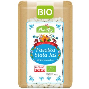 Fasolka biała jaś BIO (polska) 400 g od BIO RAJ