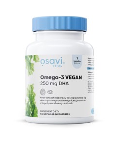 OMEGA 3 vegan bezglutenowa 60 kapsułek od OSAVI