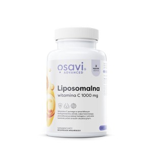 Witamina C liposomalna bezglutenowa 60 kapsułek od OSAVI
