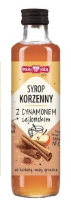 Syrop korzenny z cynamonem 250 ml od POLSKA RӯA