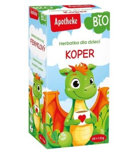 Herbatka dla dzieci koper BIO (20 x 1,5 g) 30 g od APOTHEKE