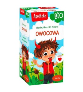 Herbatka dla dzieci owocowa BIO (20 x 2 g) 40 g od APOTHEKE