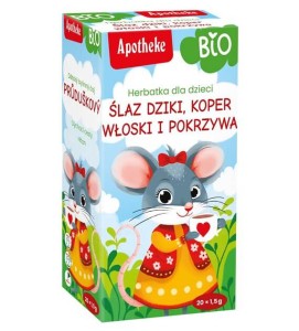 Herbatka dla dzieci na oskrzela BIO (20 x 1,5 g) 30 g od APOTHEKE