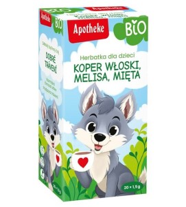 Herbatka dla dzieci na trawienie BIO (20 x 1,5 g) 30 g od APOTHEKE