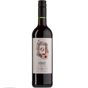 Le merlot bezalkoholowe BIO 735 ml od VINA0