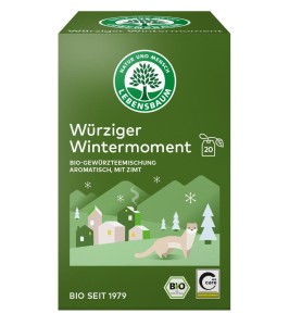 Herbatka pikantny zimowy moment BIO (20 x 2 g) 40 g od LEBENSBAUM