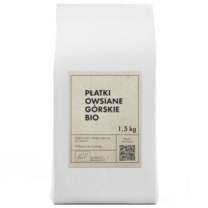 Płatki owsiane górskie BIO 1,5 kg od THE PLANET