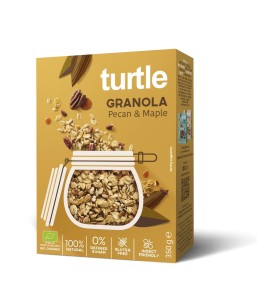 Granola orzechy pekan syrop klonowy bezglutenowa BIO 350 g od TURTLE